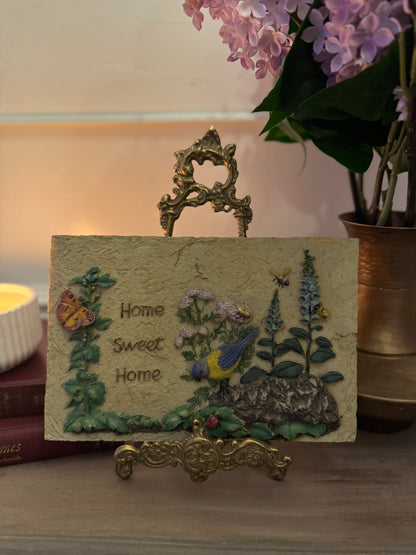 3D Hand-Painted Resin Floral Wall Plaques - Pick your Favourite