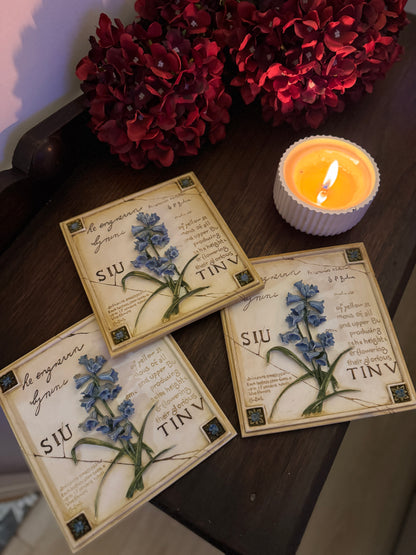 3D Hand-Painted Resin Floral Wall Plaques - Pick your Favourite