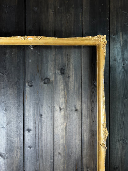 Antique Gilt Decorative Slim Norvane Frame - France