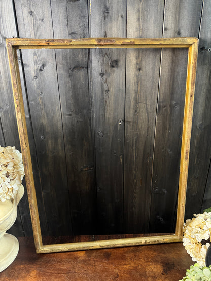 Antique Gilt Decorative Slim Norvane Frame - France