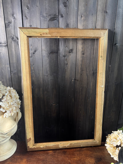 Antique Ravienne Decorative Gold Ornate Frame From France