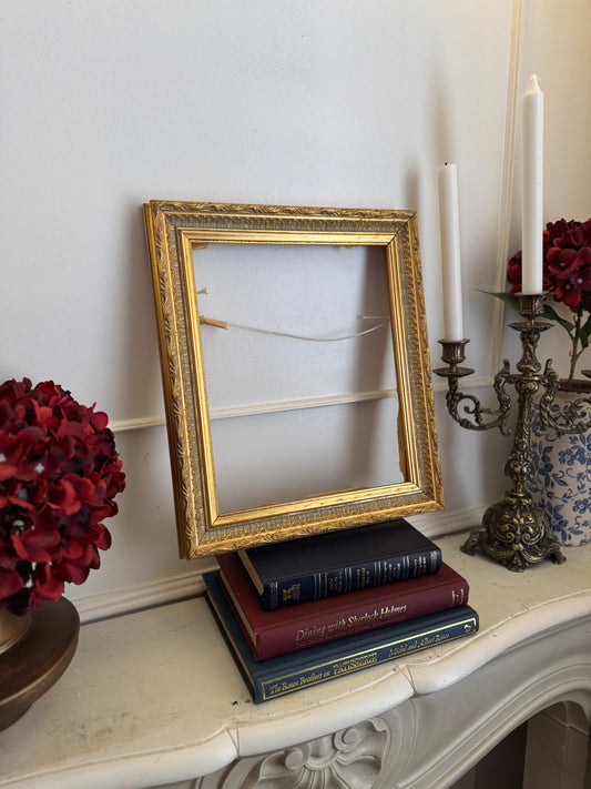 Monte Carlo Vintage Heavy Ornate Gold Frame