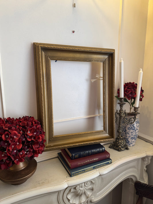 Lucerne  Extra Thick Slim-Trim Heavy Antique Gold Frame