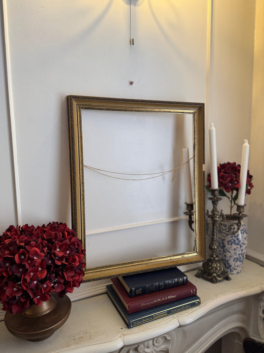 Antibes Vintage Ornate Gold Frame