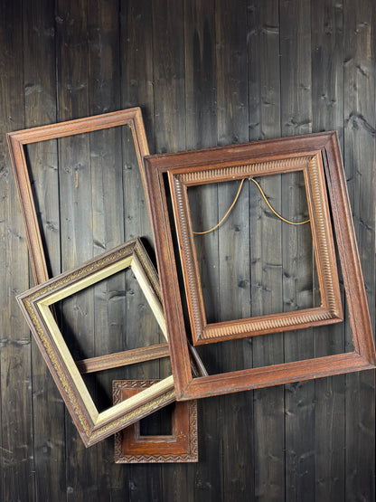 Vintage Classic Fluted & Ribbed Moulding Wooden Picture Frame –  The Beaumont