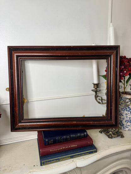 The Trafalgar – Extra Thick Gilt Mahogany Wooden Frame