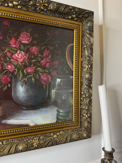 Paris Noir – Moody Vintage Scene in Gilt Belvoir Frame