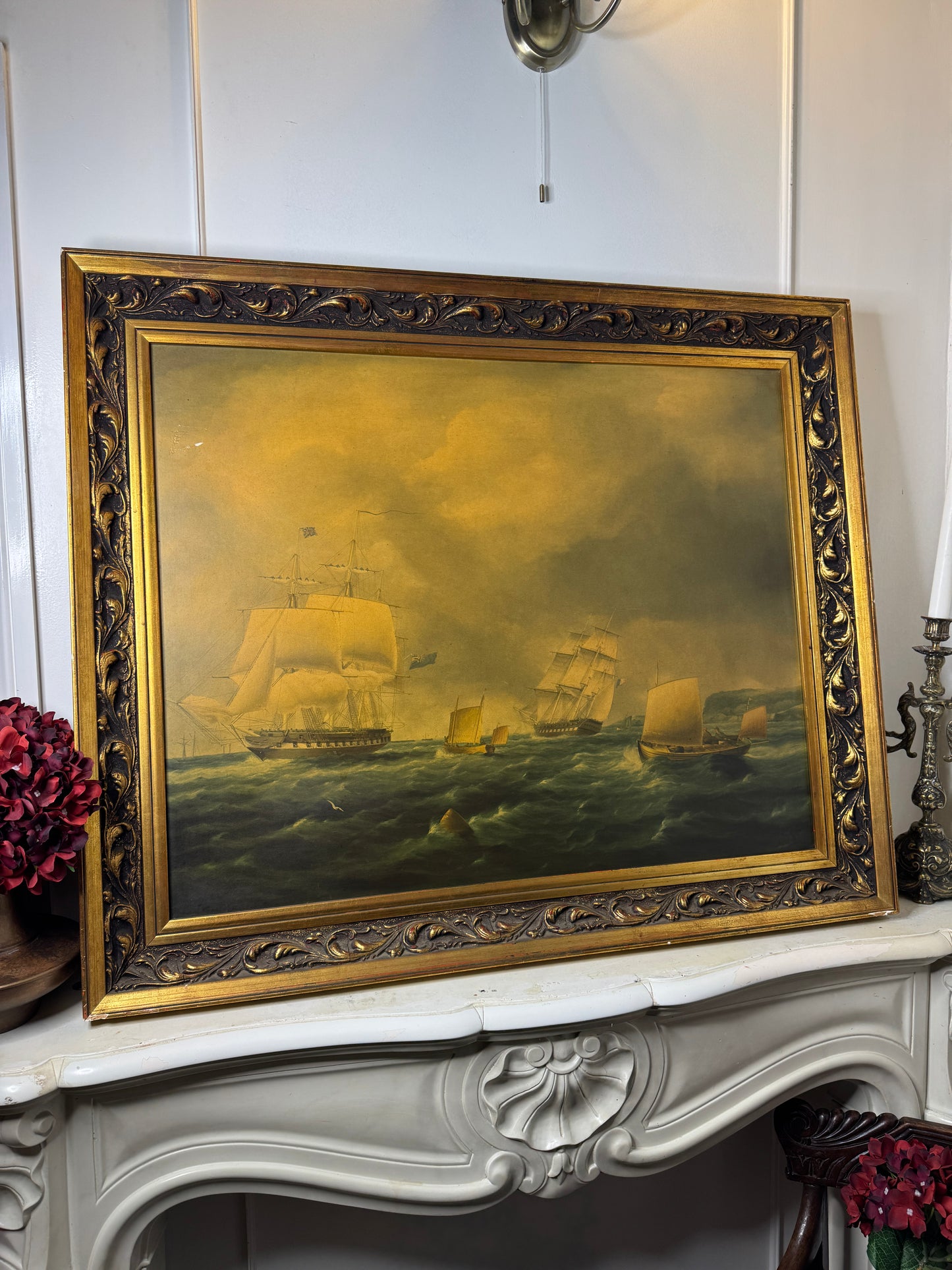 Voyage of the Past" – Extra Large Baroque Frame