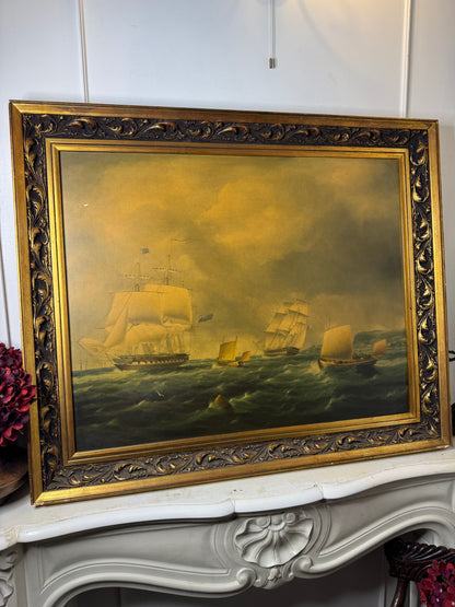 Voyage of the Past" – Extra Large Baroque Frame
