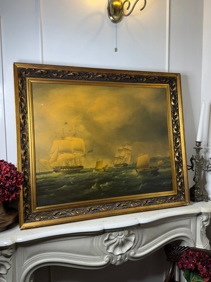 Voyage of the Past" – Extra Large Baroque Frame