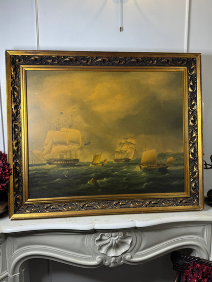 Voyage of the Past" – Extra Large Baroque Frame