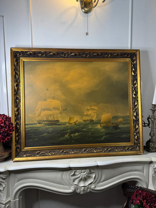 Voyage of the Past" – Extra Large Baroque Frame