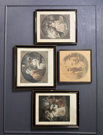 Vintage Black & Gold 1920s Gallery wall set