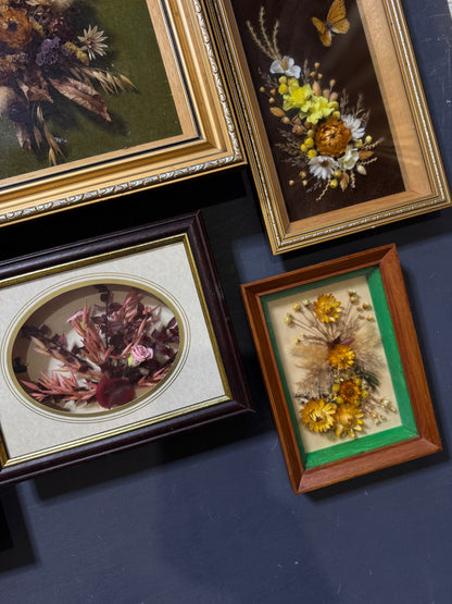Heritage Botanica Collection – Signed Handmade Dried Flower Art Sets