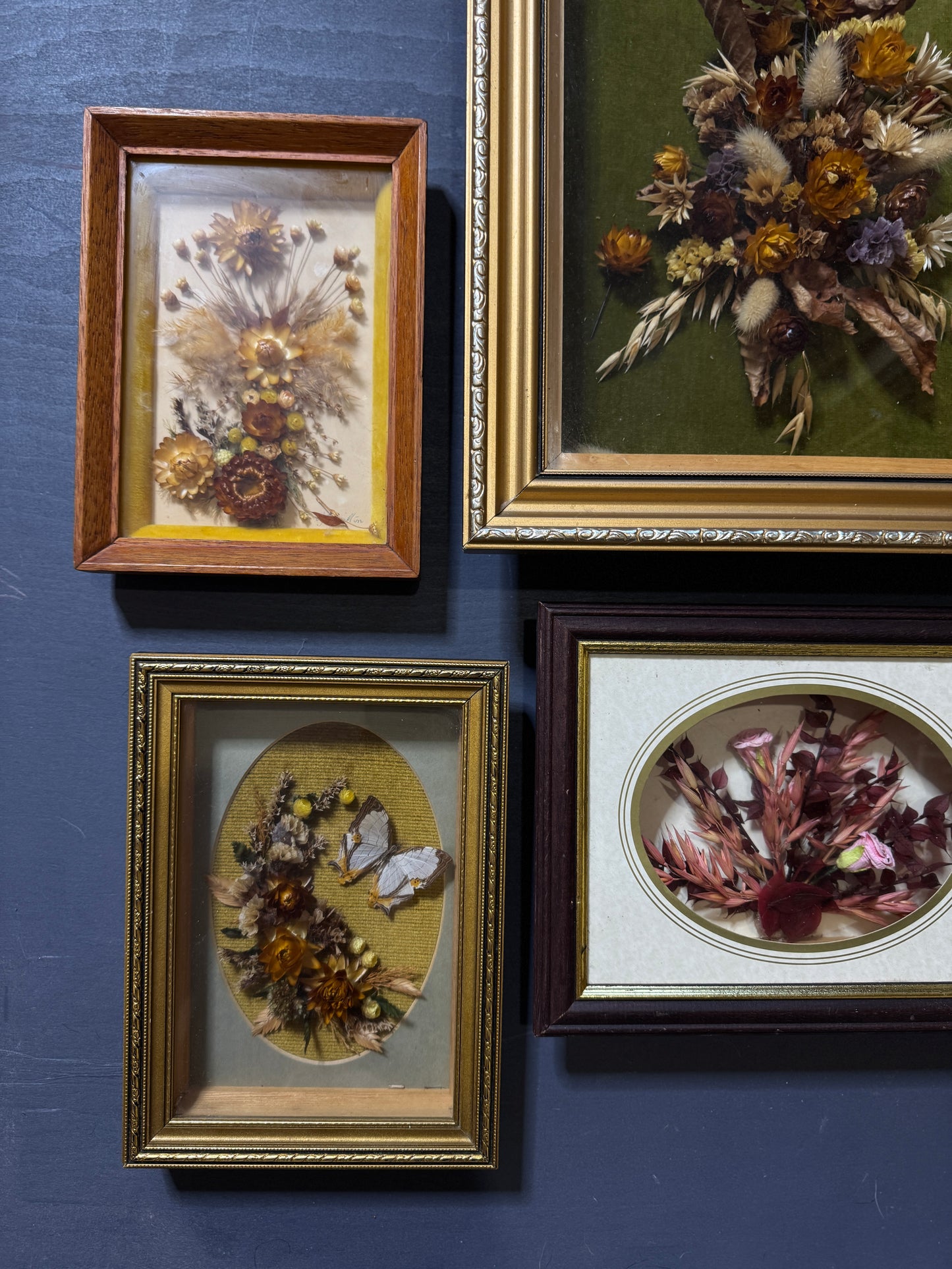 Heritage Botanica Collection – Signed Handmade Dried Flower Art Sets