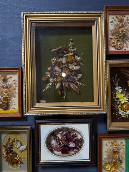 Heritage Botanica Collection – Signed Handmade Dried Flower Art Sets