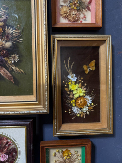 Heritage Botanica Collection – Signed Handmade Dried Flower Art Sets