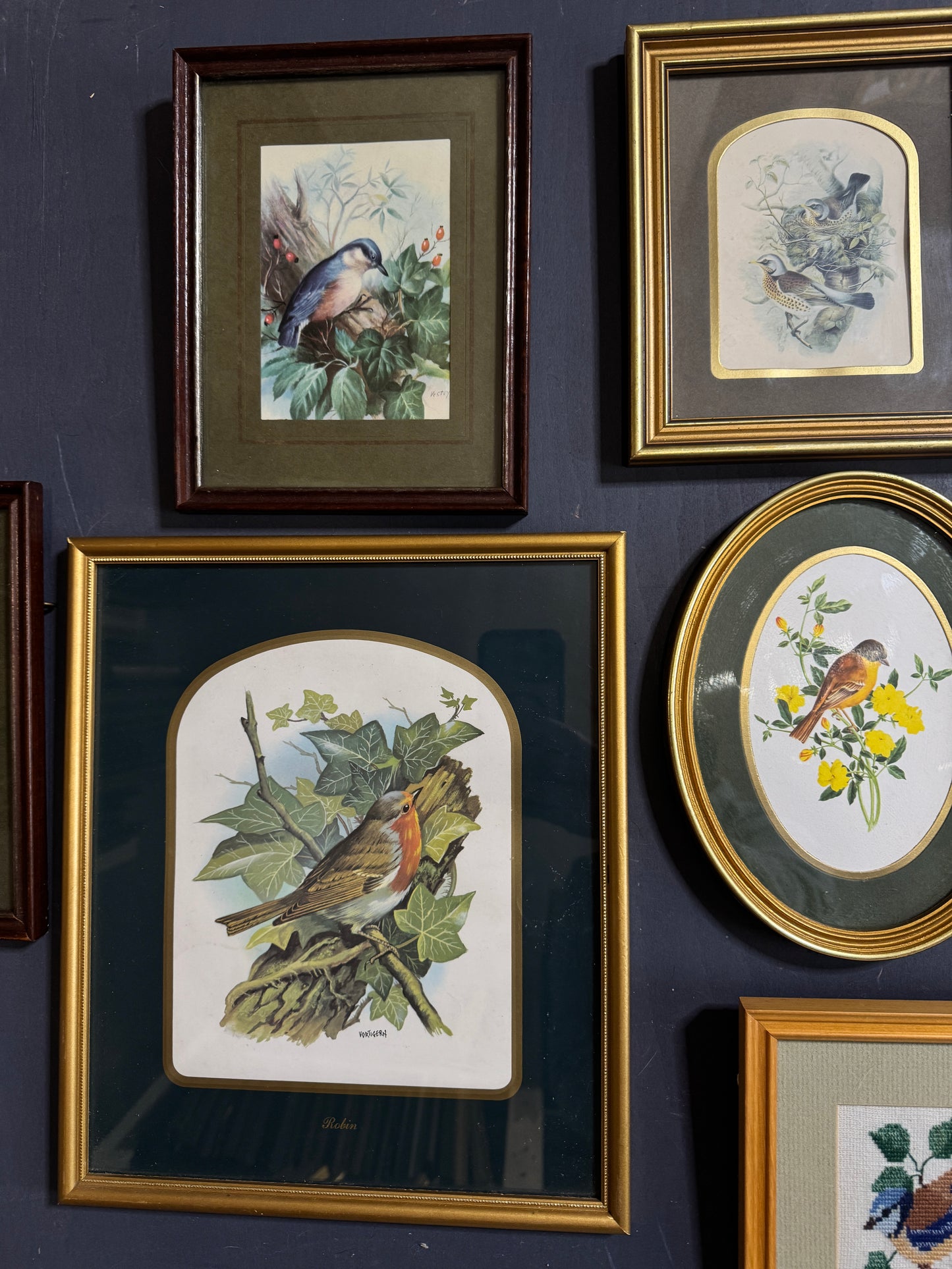 Vintage Gallery Wall Set: Regal Woodland Vintage Frame Series