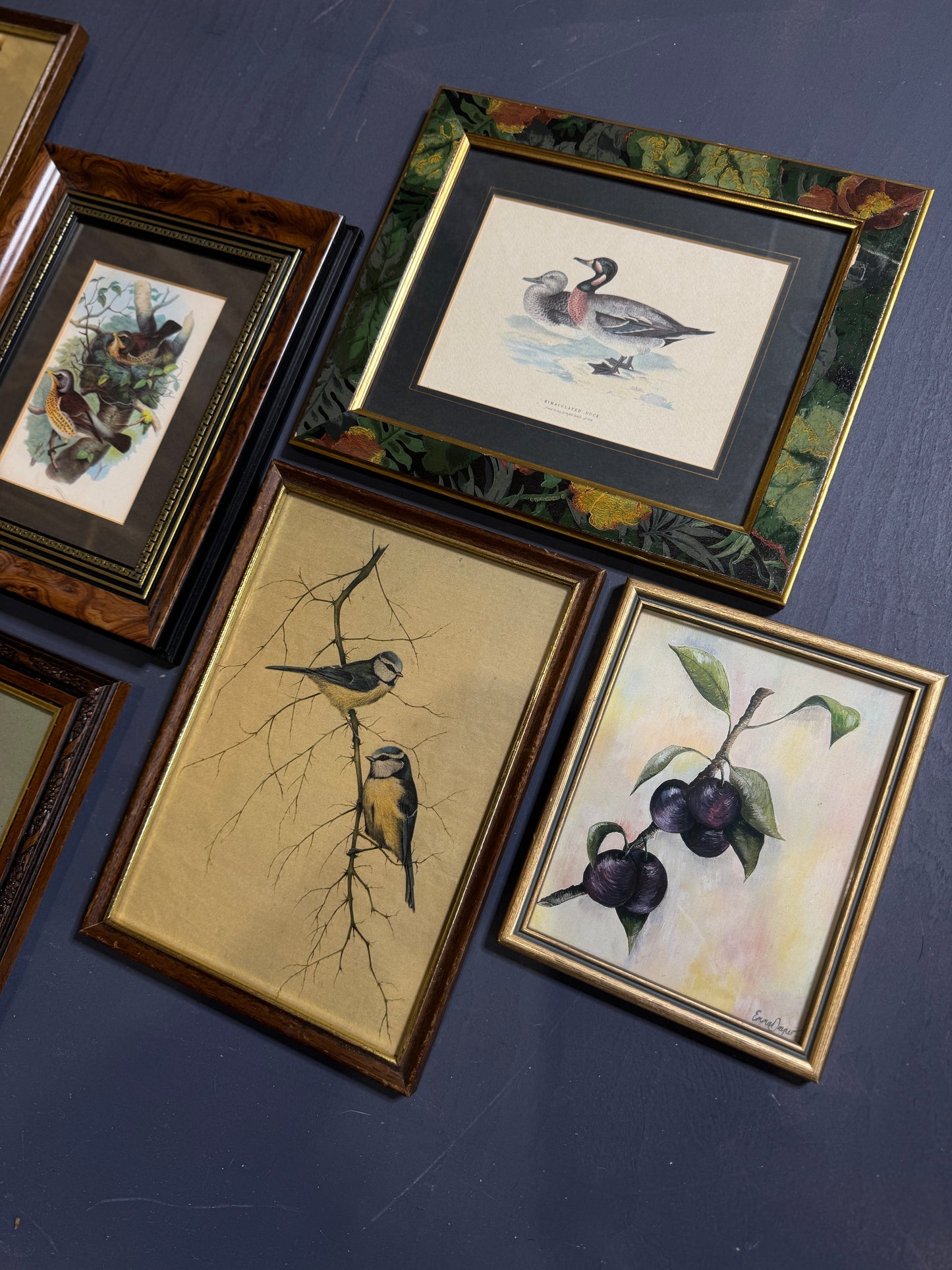 Vintage Gallery Wall Set: Large Heritage Woods Series Collection