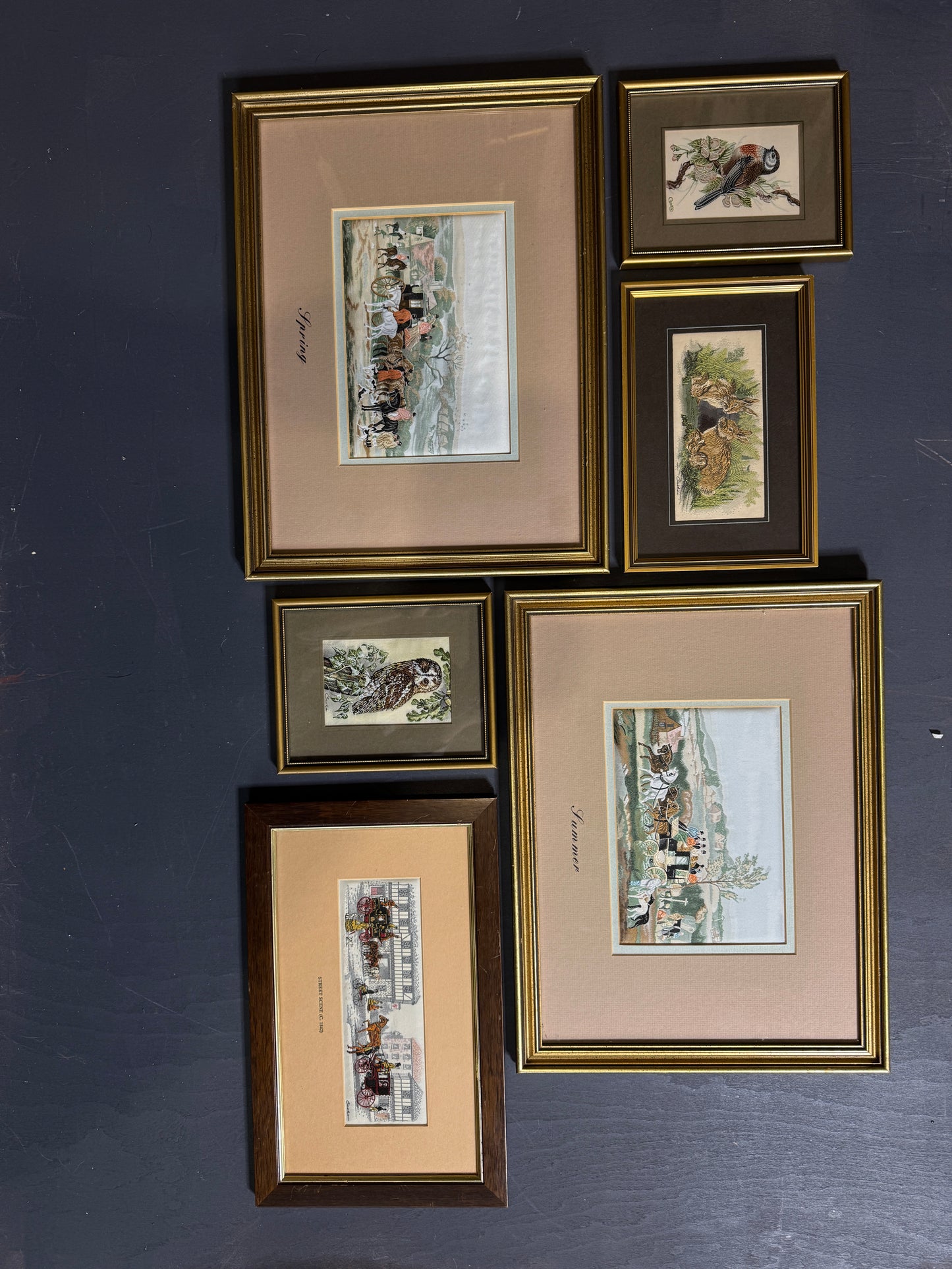 Coventry Silk Heirlooms – Limited Edition Gallery Wall Set ( Cash’s Artworks)