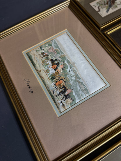 Coventry Silk Heirlooms – Limited Edition Gallery Wall Set ( Cash’s Artworks)
