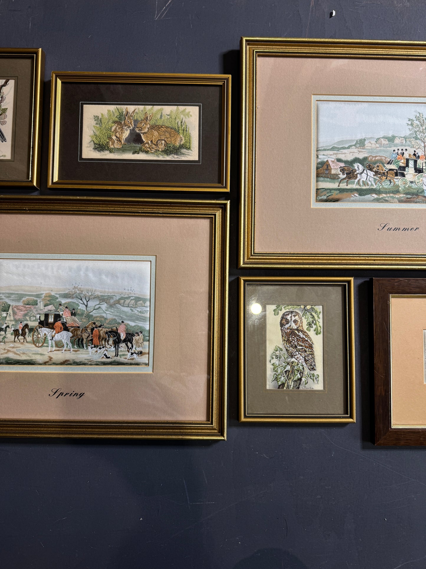 Coventry Silk Heirlooms – Limited Edition Gallery Wall Set ( Cash’s Artworks)