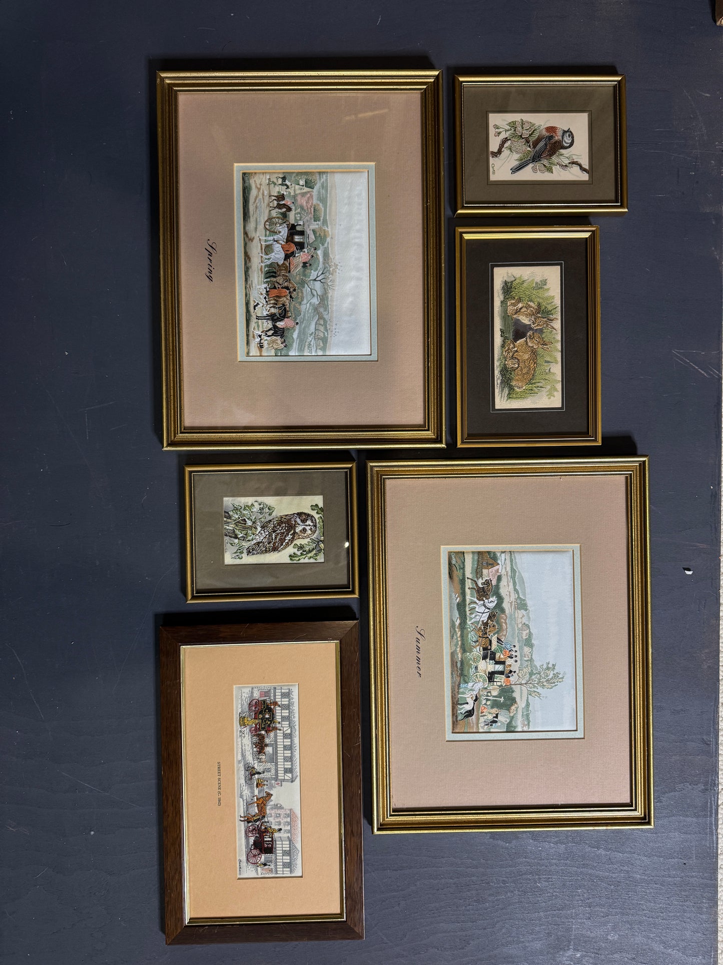 Coventry Silk Heirlooms – Limited Edition Gallery Wall Set ( Cash’s Artworks)