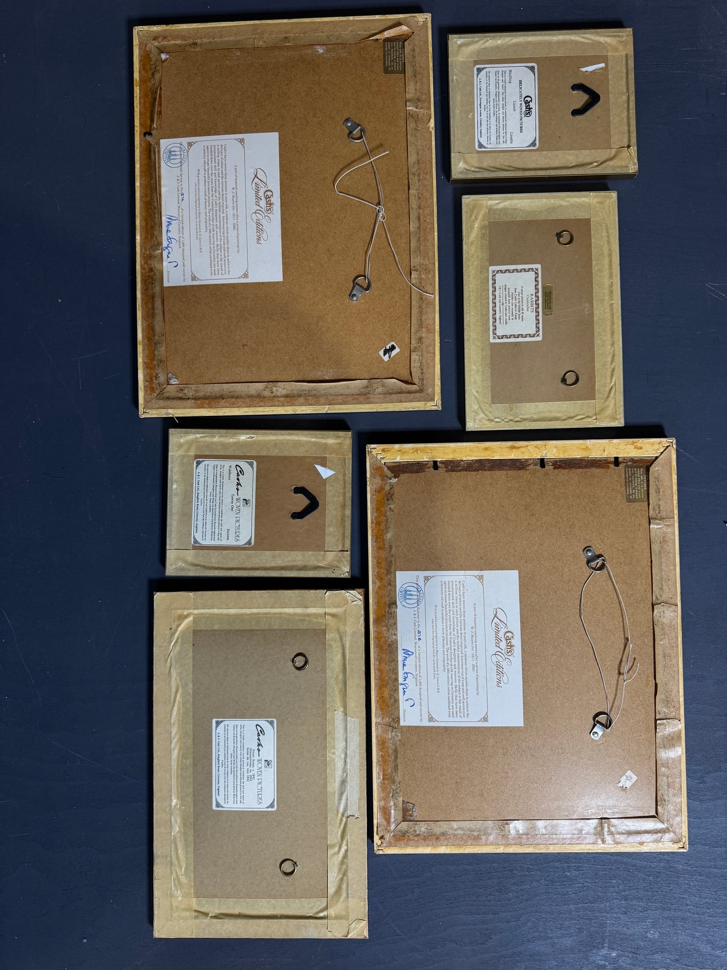 Coventry Silk Heirlooms – Limited Edition Gallery Wall Set ( Cash’s Artworks)