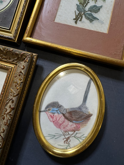The Blush & Gilded Heirloom Collection: Vintage Artwork Gallery Wall Set