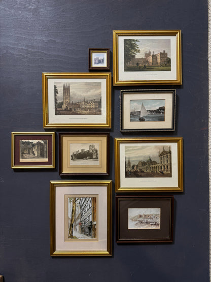 Vintage Gallery Wall Set – Timeless England – Historic Sites & Landmarks