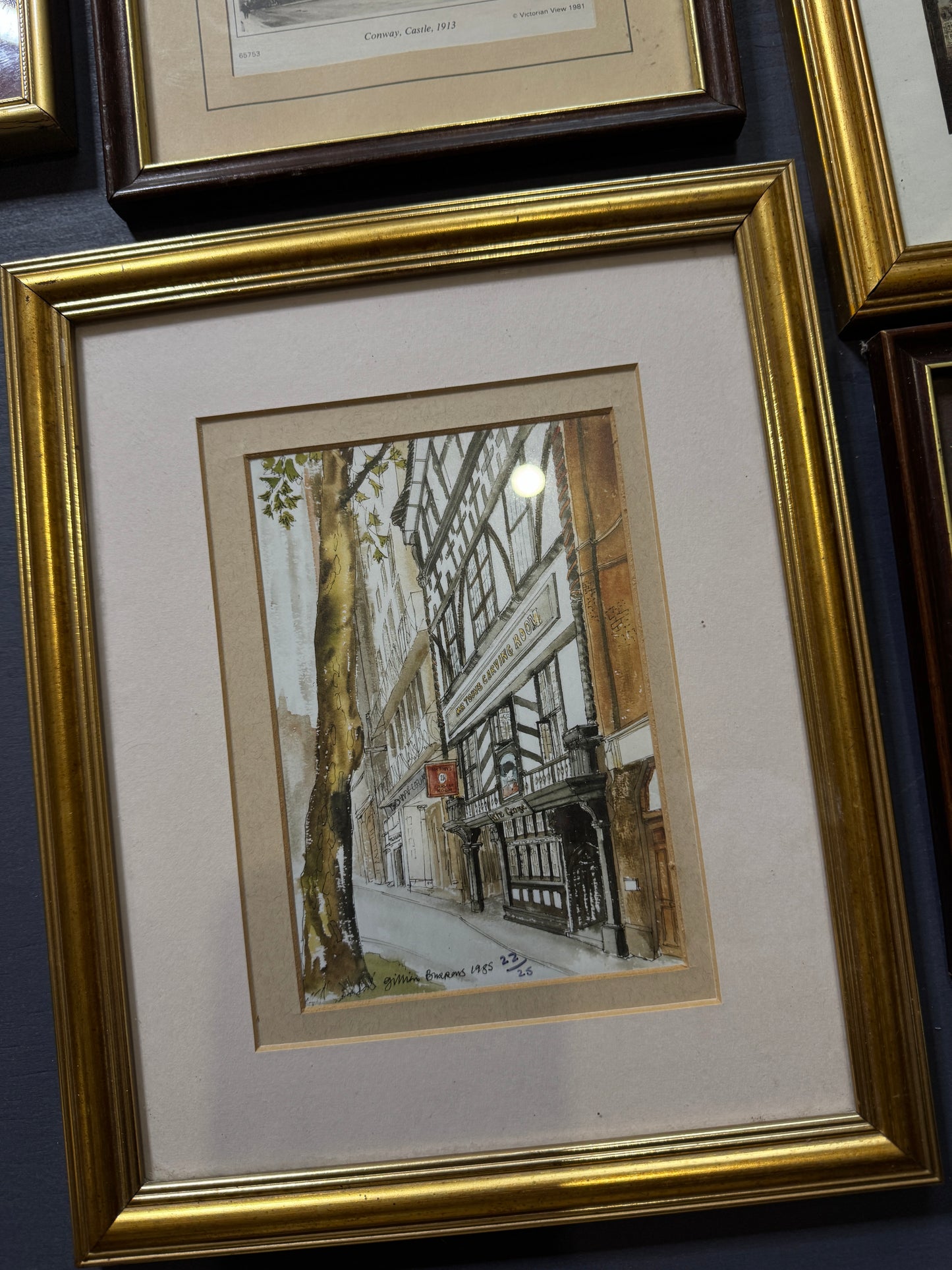 Vintage Gallery Wall Set – Timeless England – Historic Sites & Landmarks