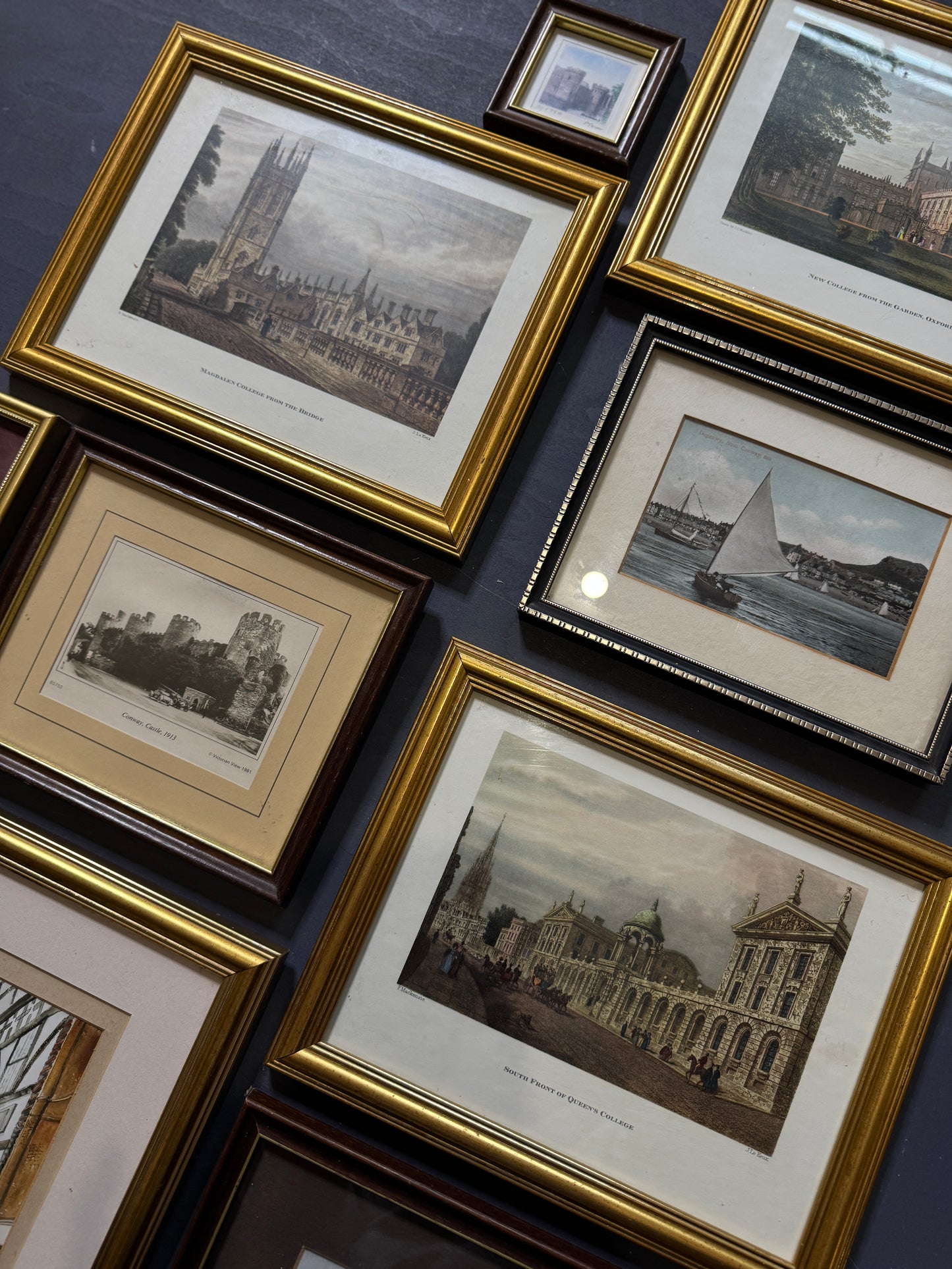 Vintage Gallery Wall Set – Timeless England – Historic Sites & Landmarks