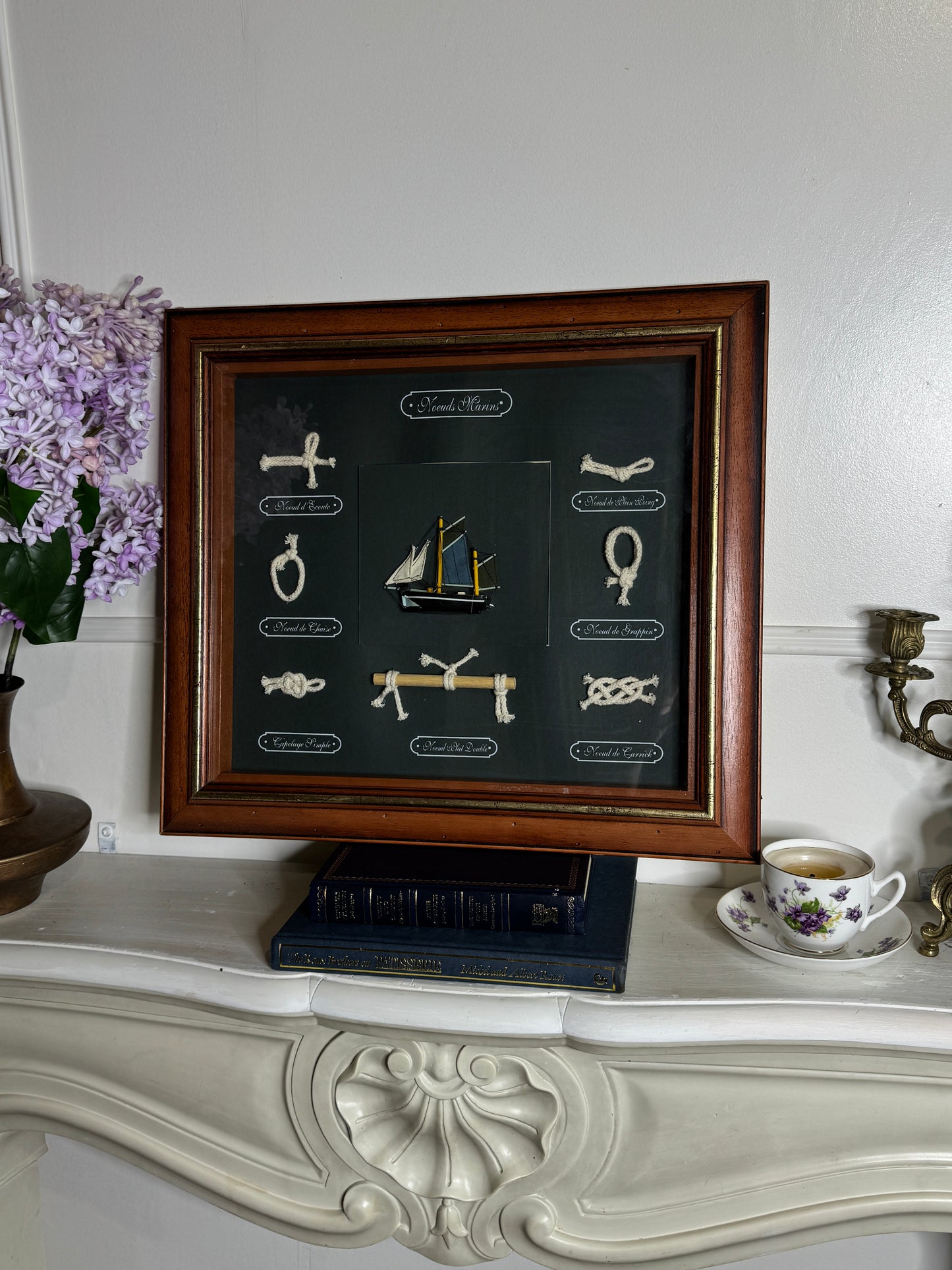 Sailor’s Keepsake – Rope Knot & Ship Shadowbox Collection