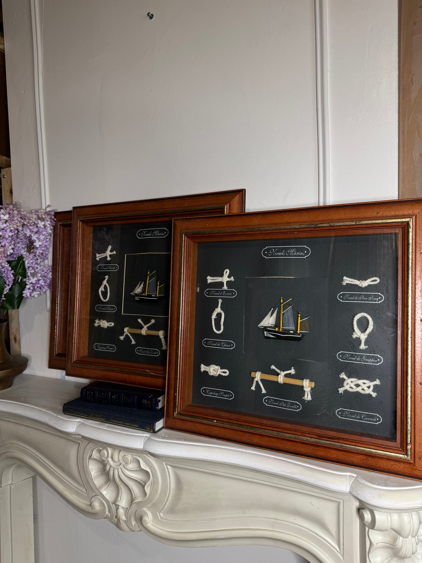 Sailor’s Keepsake – Rope Knot & Ship Shadowbox Collection