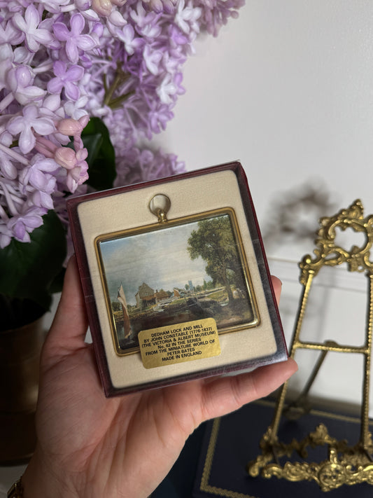 Peter Bates Miniature World No. 62 Brass Frame