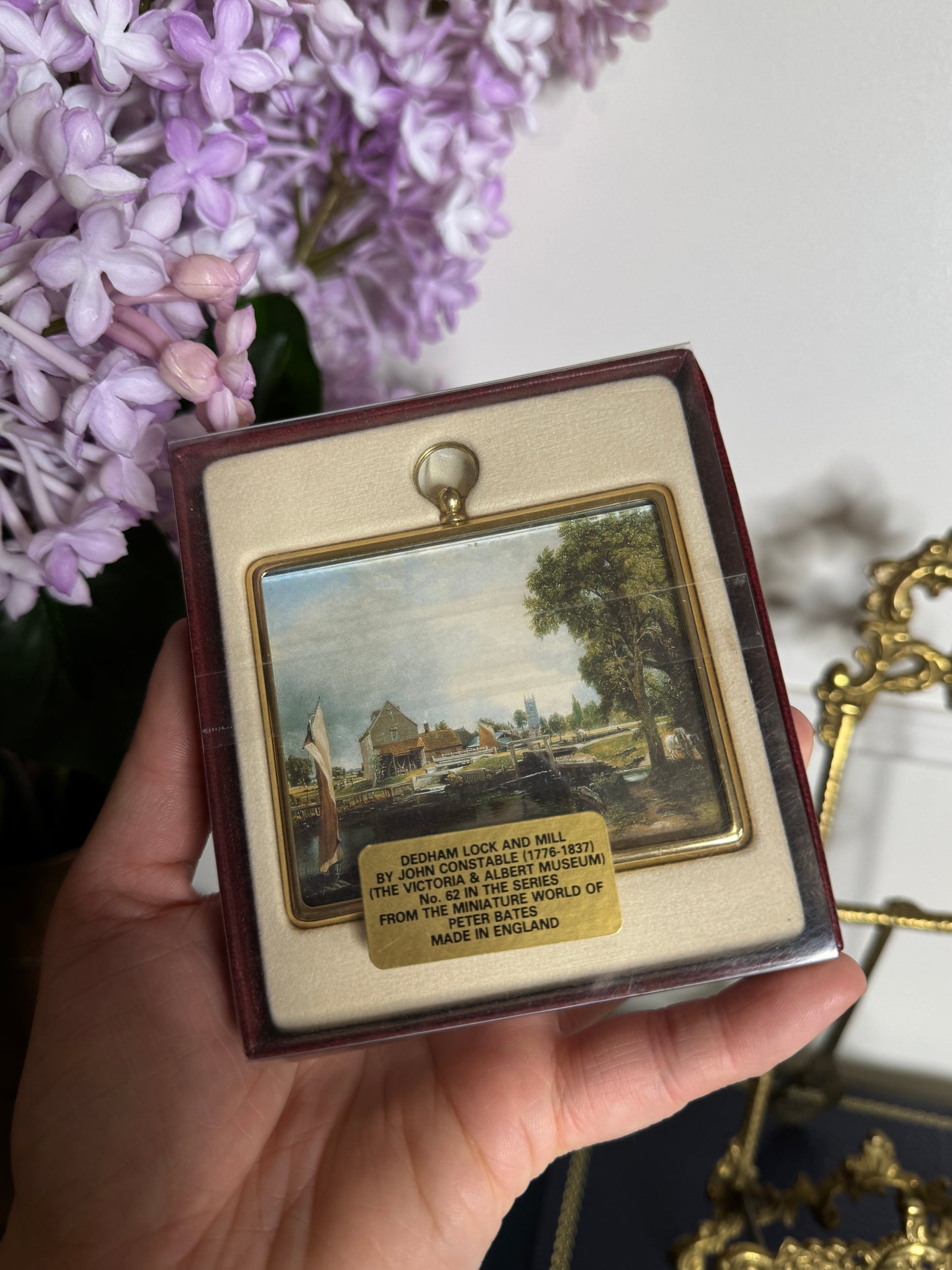 Peter Bates Miniature World No. 62 Brass Frame