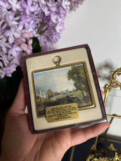 Peter Bates Miniature World No. 62 Brass Frame