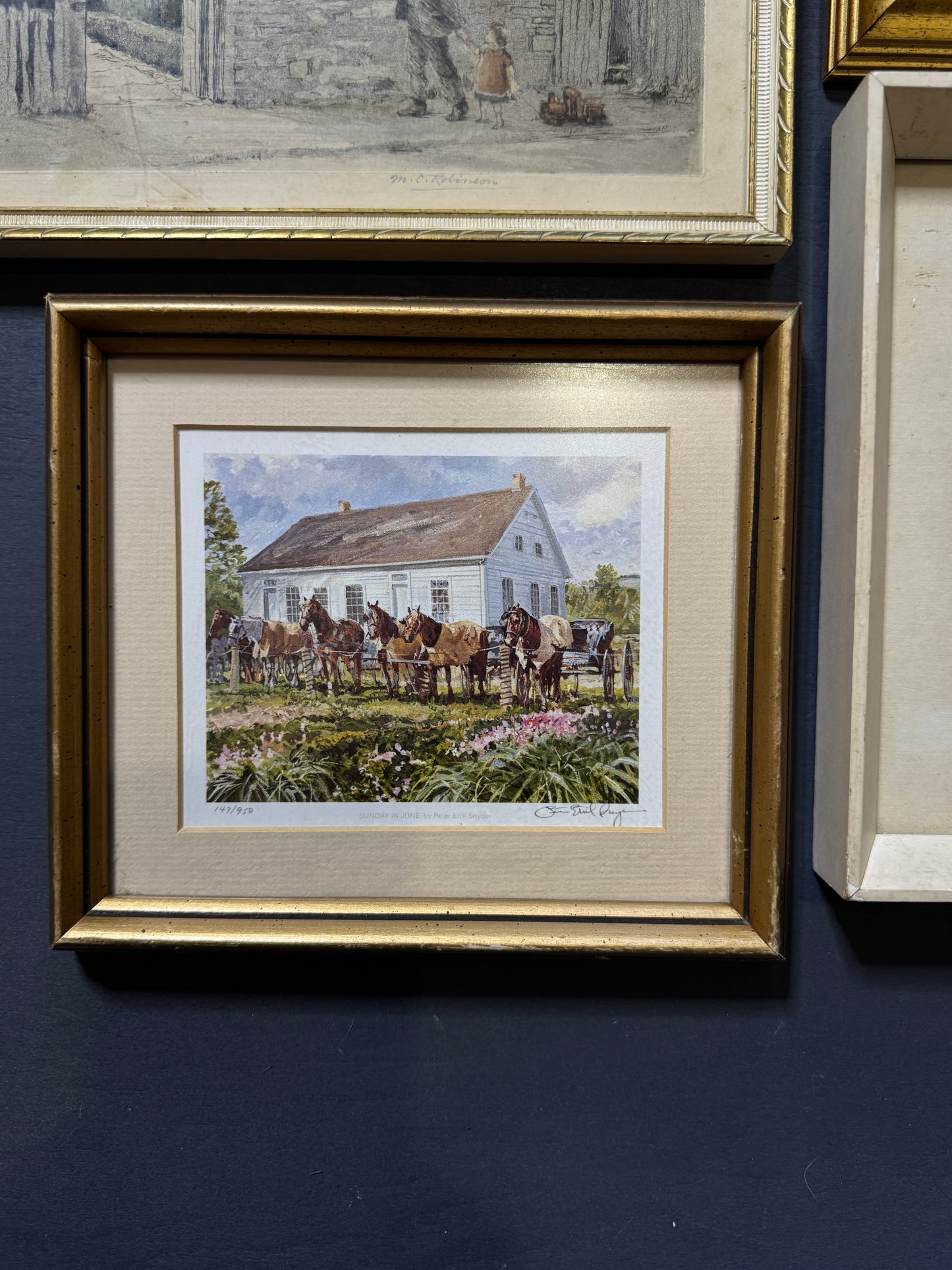 Old World Views – Rustic Vintage Landscape Frame Collection Set