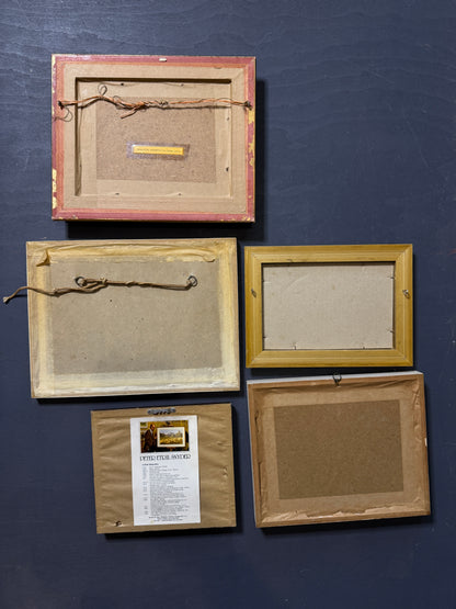Old World Views – Rustic Vintage Landscape Frame Collection Set
