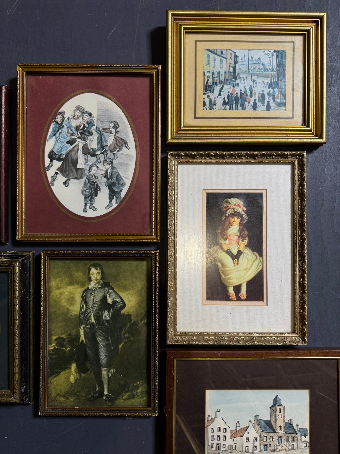 Classic Curiosities – 8-Piece Vintage Print Gallery in Mix of Frames