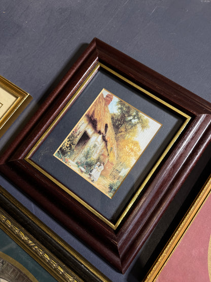 Classic Curiosities – 8-Piece Vintage Print Gallery in Mix of Frames