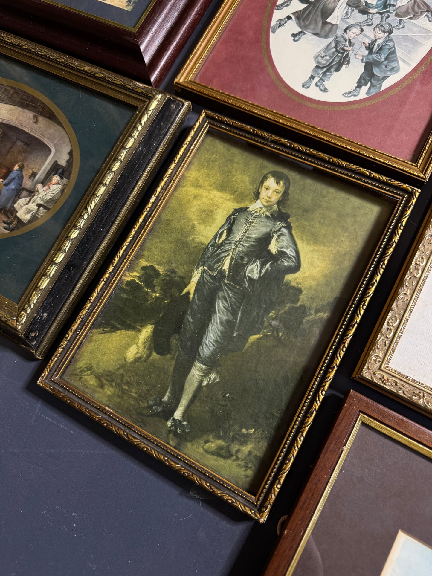 Classic Curiosities – 8-Piece Vintage Print Gallery in Mix of Frames