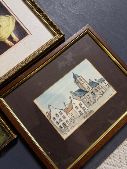 Classic Curiosities – 8-Piece Vintage Print Gallery in Mix of Frames