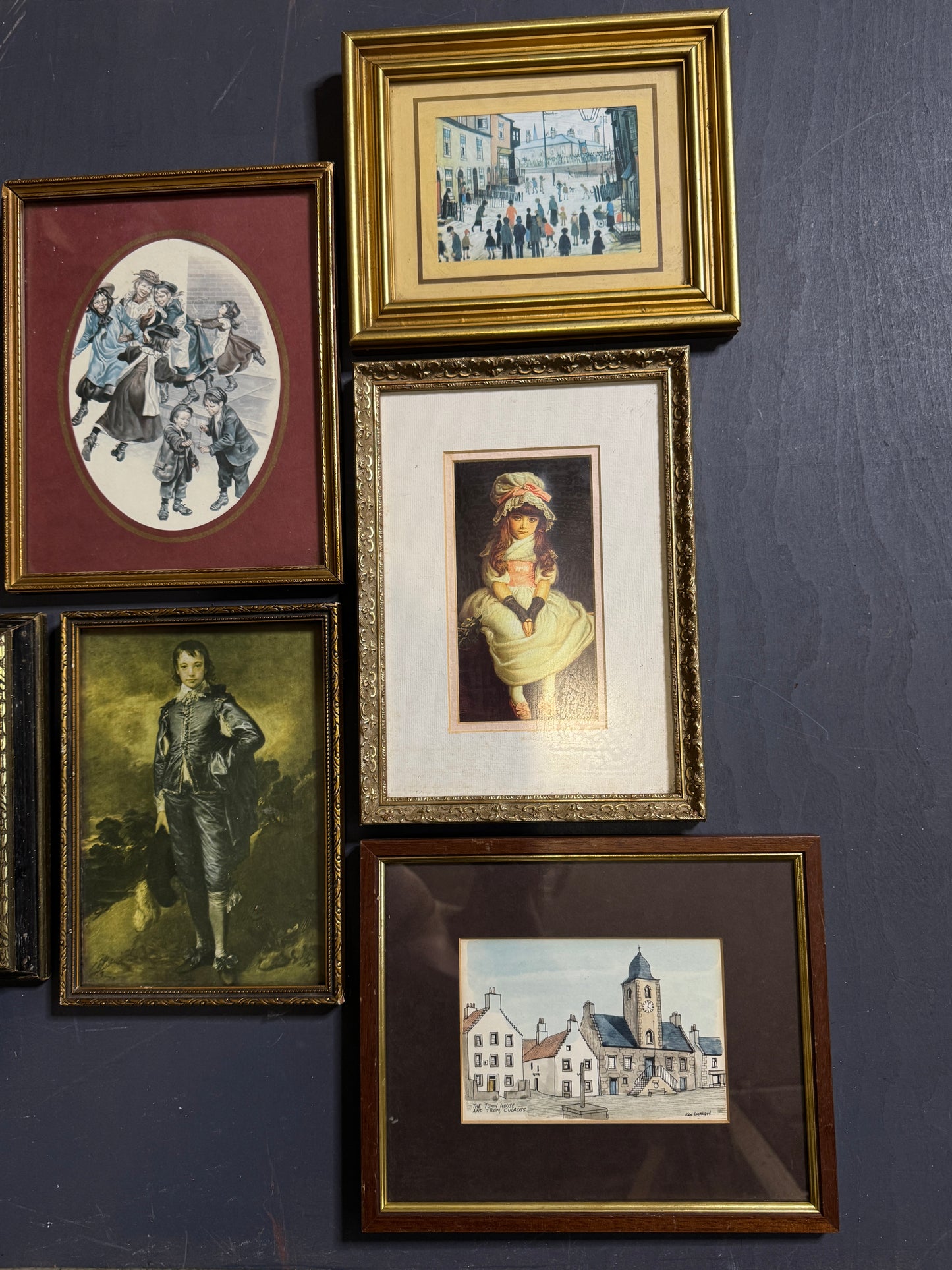 Classic Curiosities – 8-Piece Vintage Print Gallery in Mix of Frames