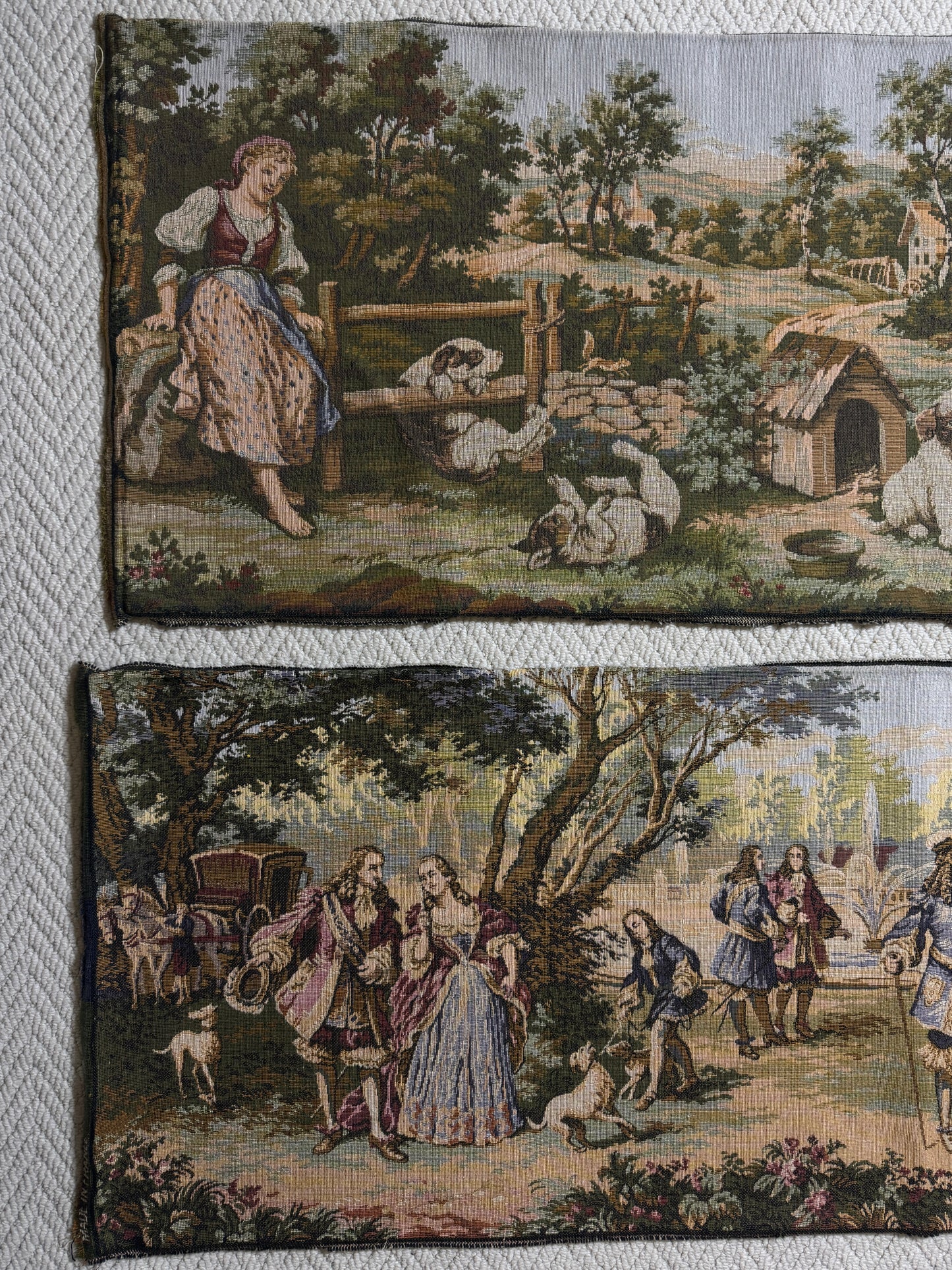 Hand-Stitched Gobelin Embroidery Art | Handmade Tapestry -The Elegant Lady