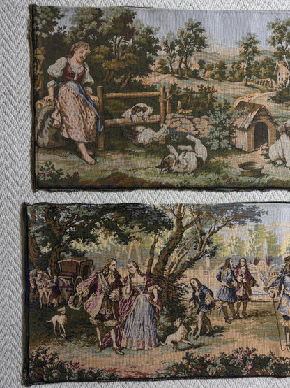 Hand-Stitched Gobelin Embroidery Art | Handmade Tapestry -The Elegant Lady