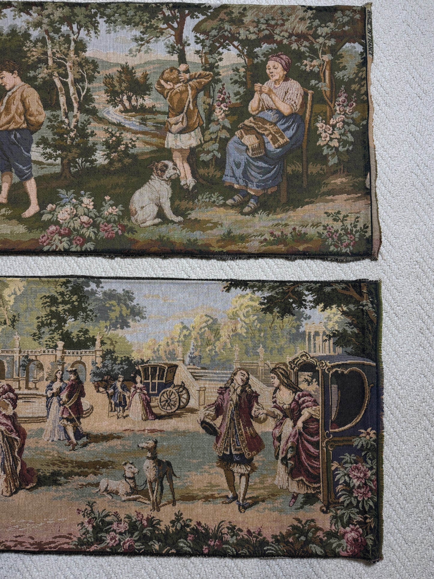 Hand-Stitched Gobelin Embroidery Art | Handmade Tapestry -The Elegant Lady