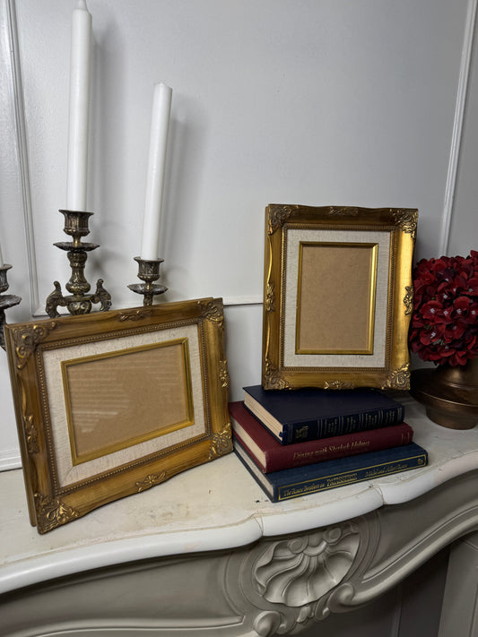 Vintage Ornate Gold Soho Frames