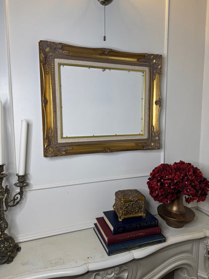 Vintage Ornate Gold Sorélle Frames with Optional White Mounts
