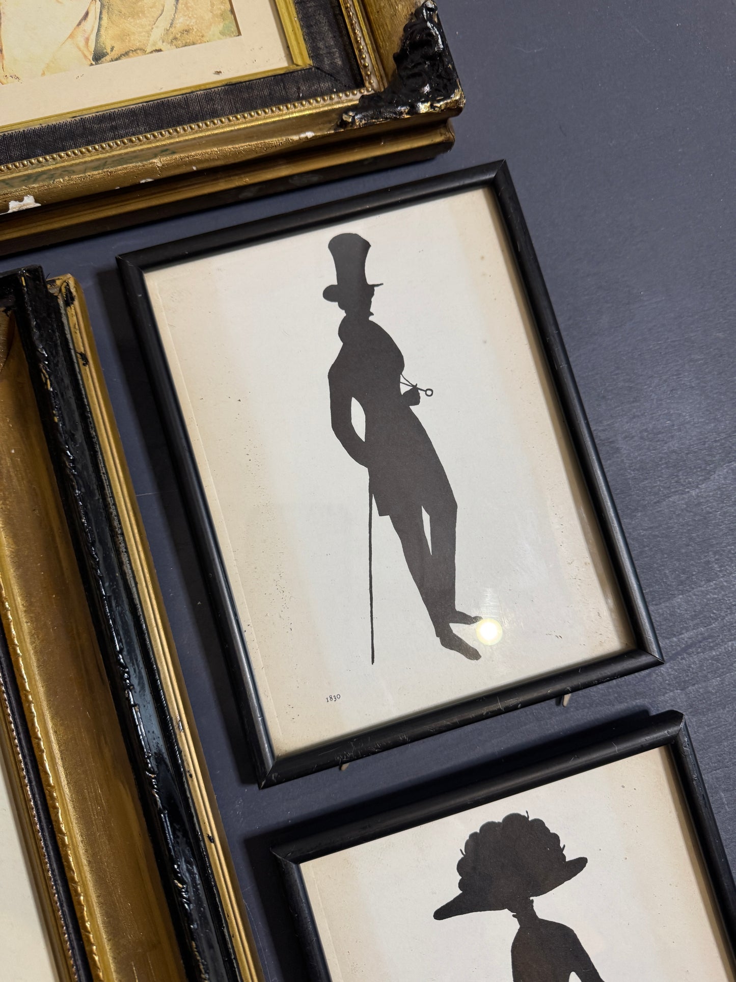 Vintage Gold Gilt Frame Set – Ideal for Upcycling & DIY Projects